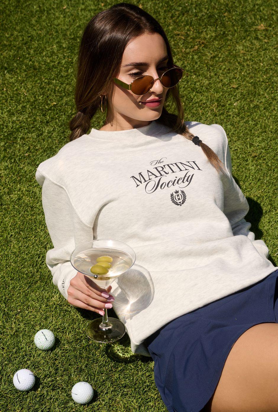 The Martini Society Crewneck