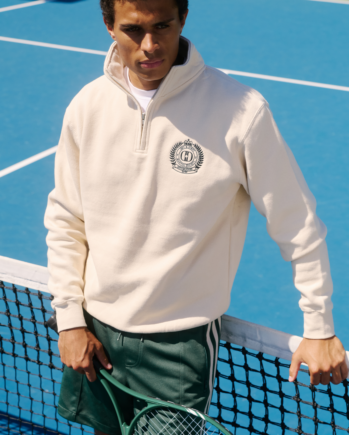 The Crest Quarter Zip